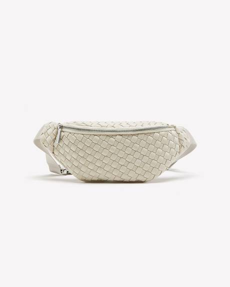 Basket Weave Fanny Pack - Addition Elle