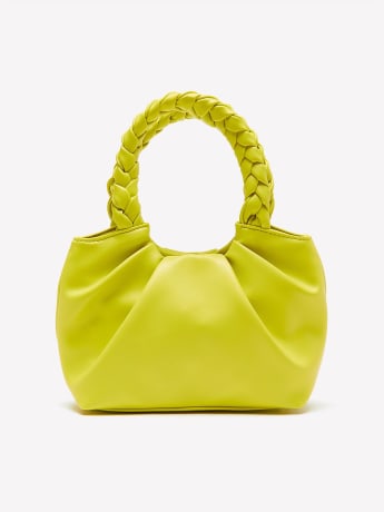 Mini Handbag with Braided Handles - Addition Elle