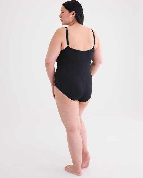 Responsible, Sway Splice V-Neck One-Piece Swimwear - Finz