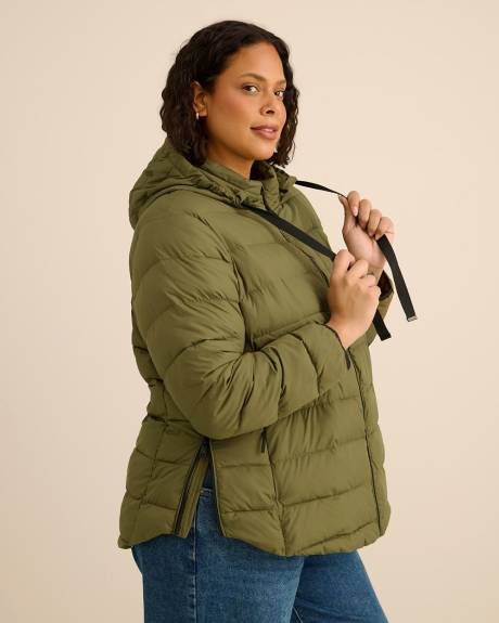 Packable Jacket with Removable Hood