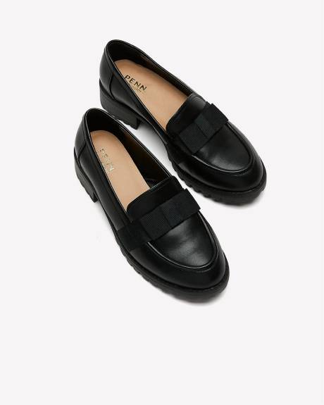 Extra Wide Width, Loafer with Fabric Bow