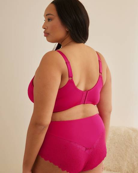 Cut & Sew Unlined Underwire Lace Bra - D&eacute;esse Collection