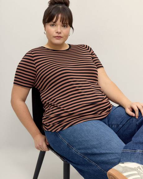 Responsible, Printed Modern-Fit Tee - Addition Elle - PENN. Essentials