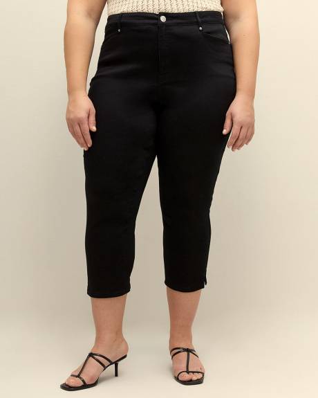 1948-Fit Cropped Black Jean Legging - d/C JEANS