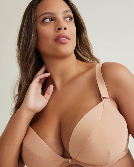 Underwire Padded Plunge Bra - Curvy Kate