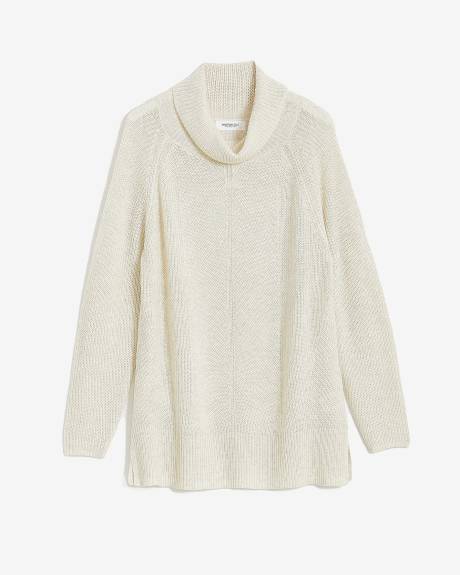 Cashmere Blend Turtleneck Sweater - Addition Elle