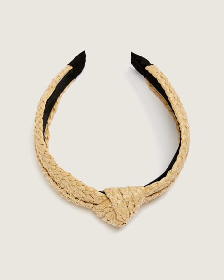 Raffia Knotted Headband - In Every Story
