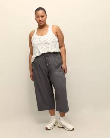 Responsible, 4-Way Stretch Pull-On Wide-Leg Crop Pant - Active Zone