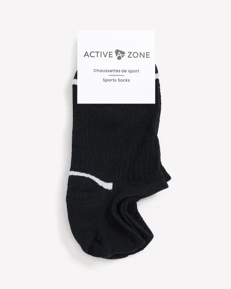 Textured Sports Ankle Socks - Active Zone