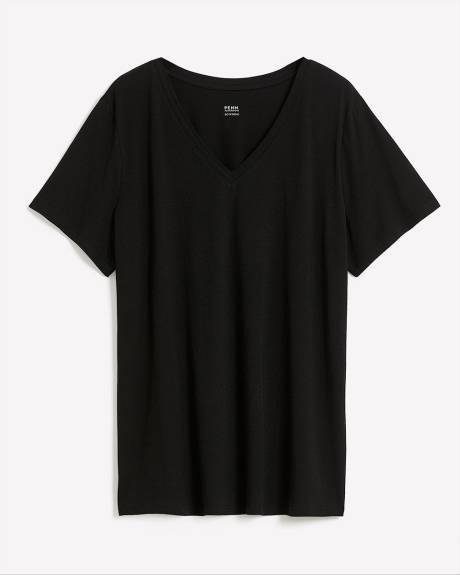 Boyfriend-Fit Short-Sleeve Tee - PENN. Essentials