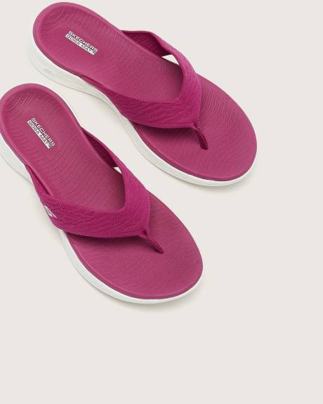 Wide Width, On-The-Go Sunny Thong Sandal - Skechers