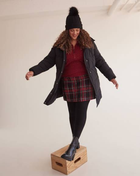 Responsible, Puffer Jacket with Hidden Hood