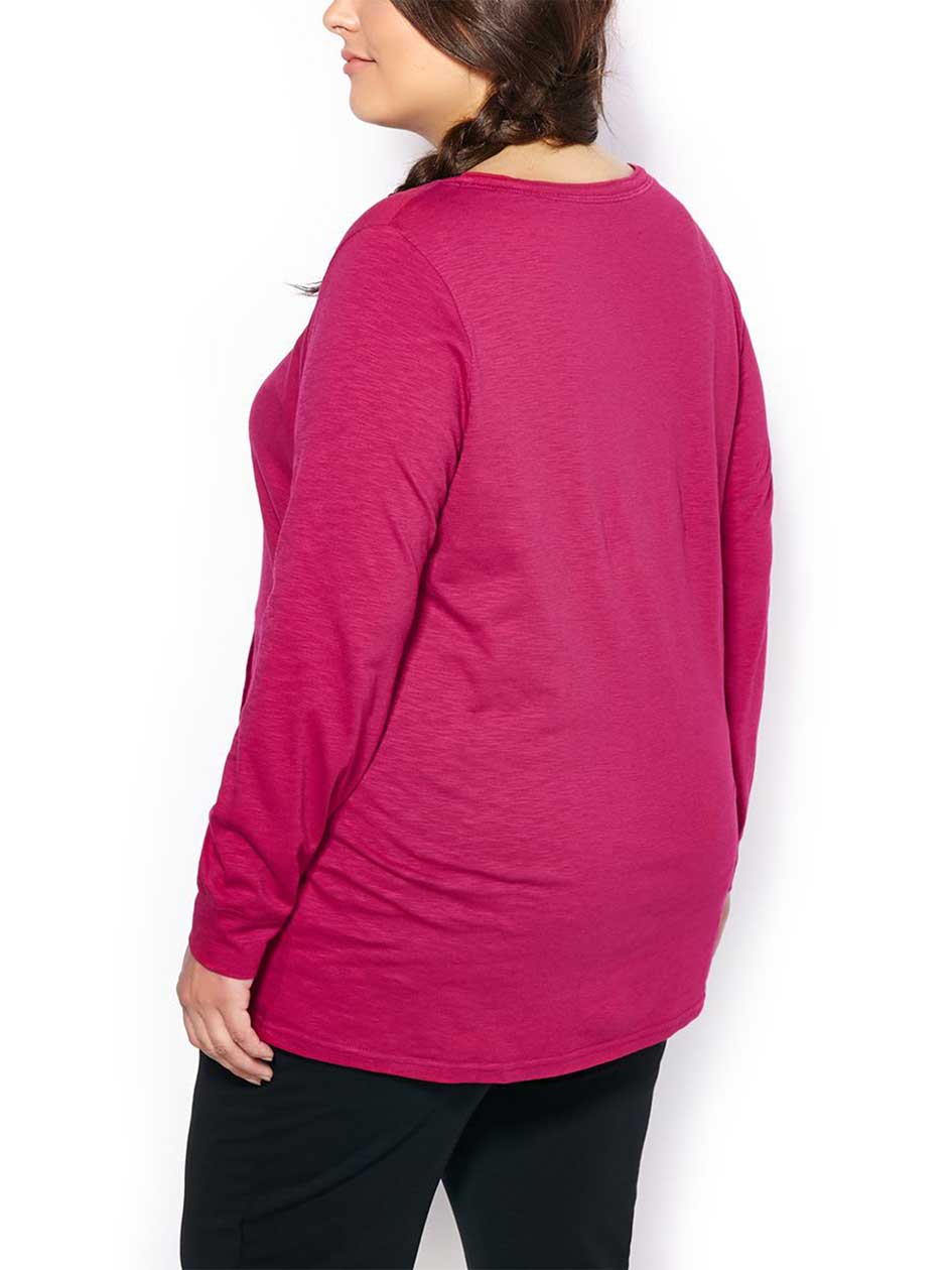ActiveZone Basic Long Sleeve PlusSize TShirt Penningtons