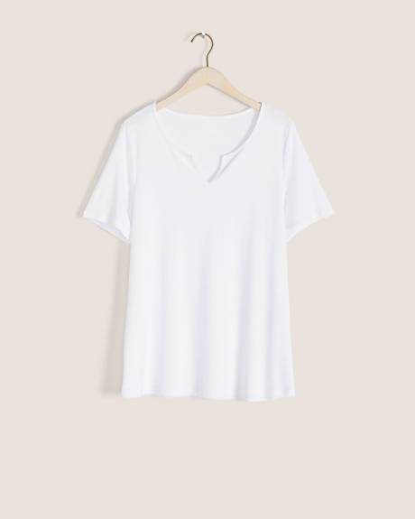 Split-Neck Girlfriend T-Shirt - In Every Story