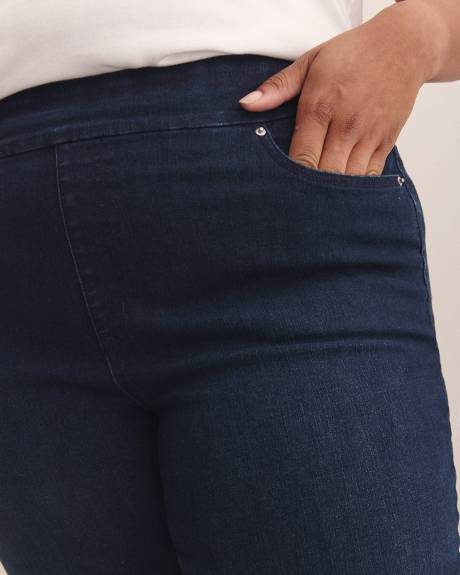 Jean skinny à enfiler, coupe ingénieuse, petite - d/c JEANS