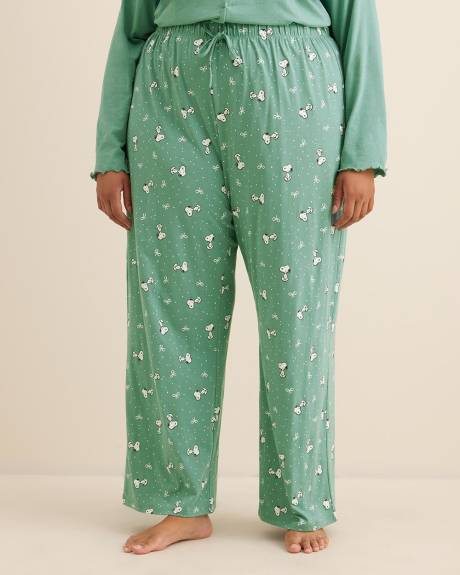 Snoopy Wide-Leg Pyjama Pant - ti Voglio