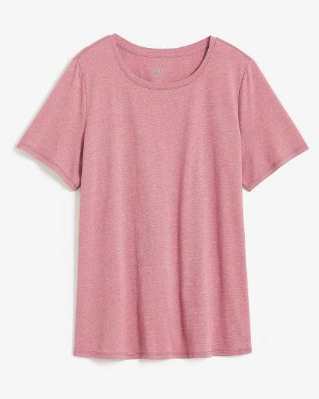 Responsible, Curvy-Fit Crewneck Tee - PENN. Essentials