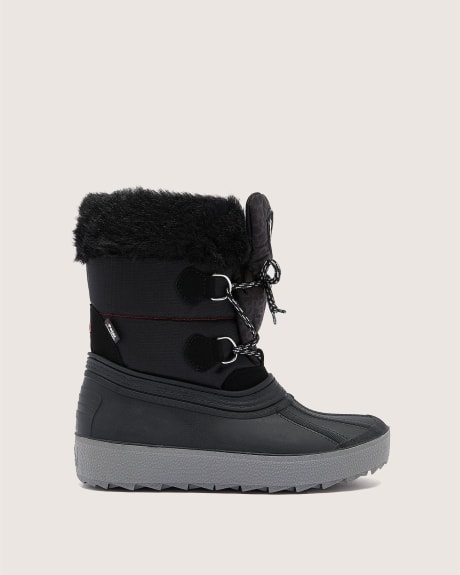 Wide-Width, Opal Lace-Up Winter Boot - Pajar