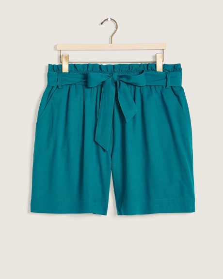 Responsible Pull-On Belted Shorts - In Every Story
