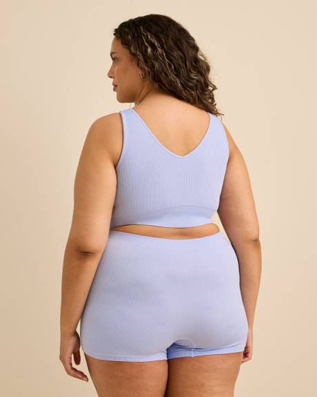 Reversible Rib Knit Bralette - tiVOGLIO