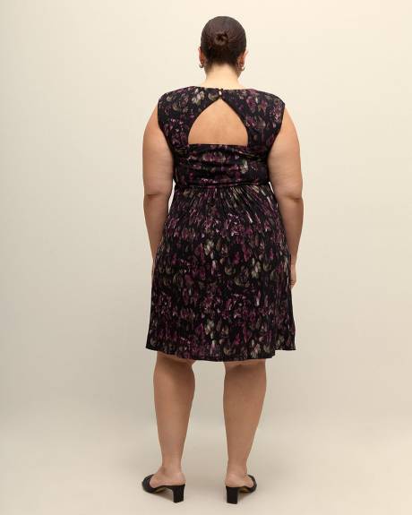 Knit Dress with Open Back Detail - Addition Elle