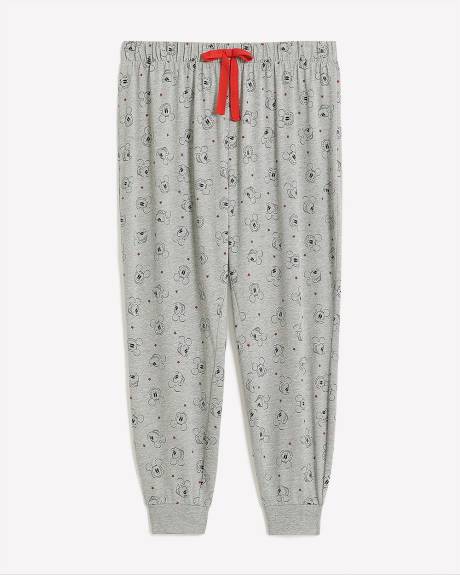 Mickey Mouse Knit Jogger Pyjama Pant - Disney