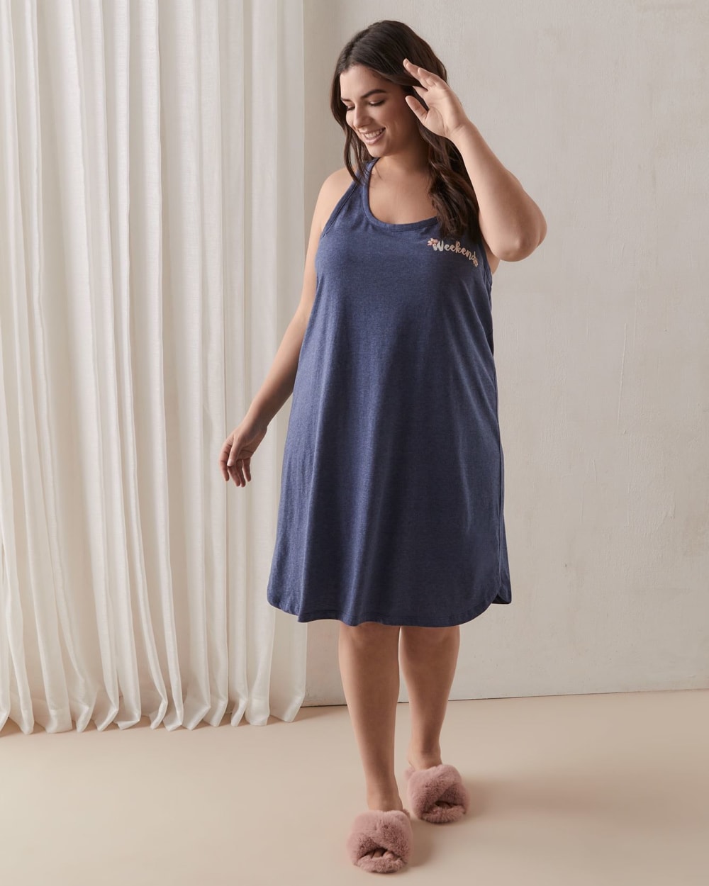 Sleeveless Tank Dress With Print ti VOGLIO Penningtons