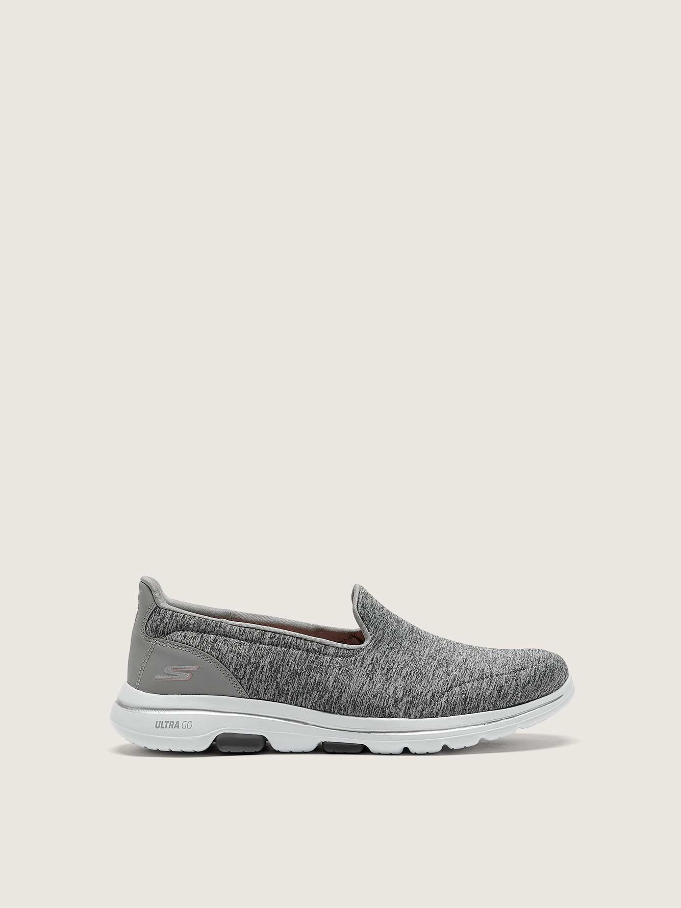 skechers wide fit slip on shoes