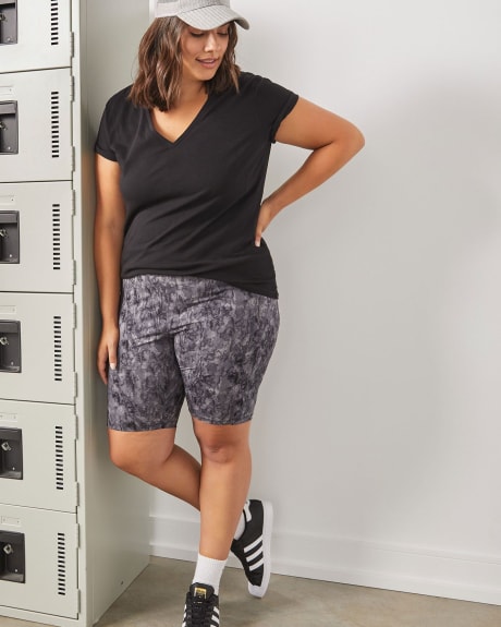 Printed Biker Short - ActiveZone