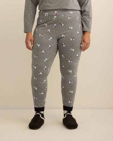 Grey Snoopy Pyjama Legging - ti Voglio