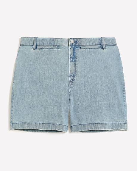 Responsible, Curvy-Fit Denim Shorts - d/C JEANS