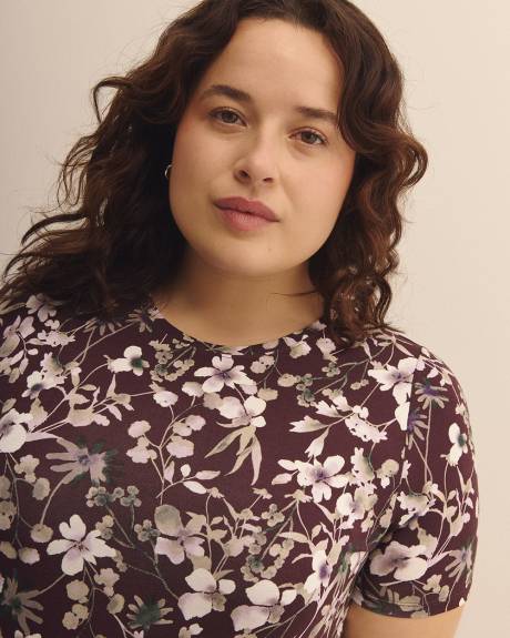 Printed Modern-Fit Tee - Addition Elle - PENN. Essentials