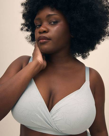 Wireless Textured T-Shirt Bra - Déesse Collection