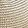 Sparkle Straw Hat with Golden Accessory