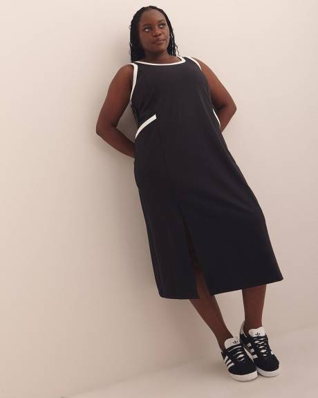 Responsible, Black Sleeveless Maxi Dress - Active Zone
