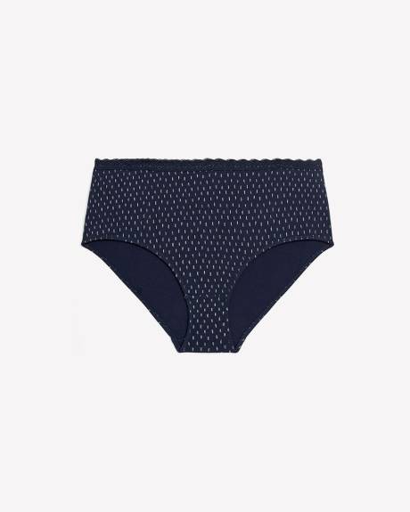 Culotte classique en coton avec dentelle - ti Voglio