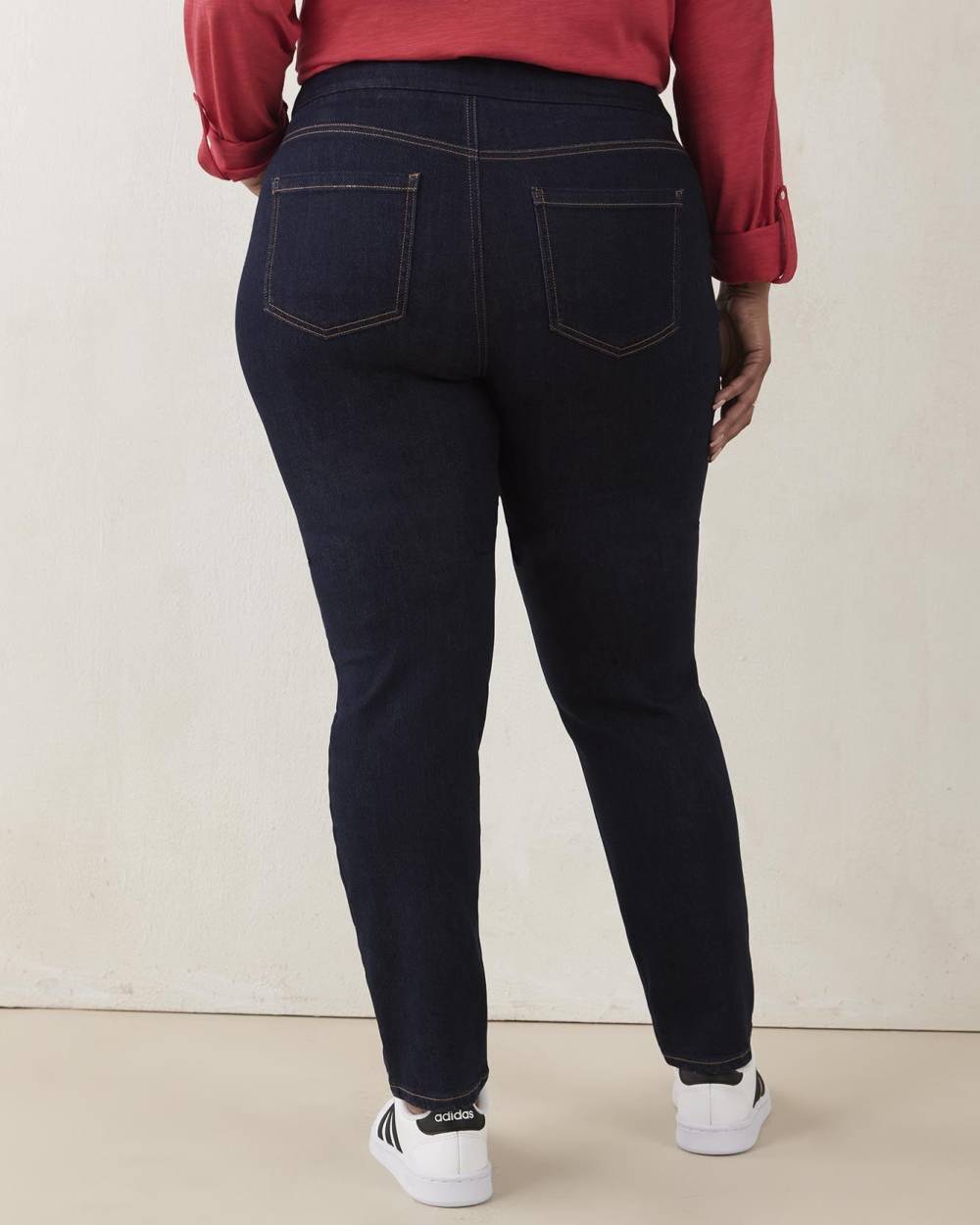 petite womens pull on jeans
