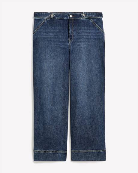 Responsible, High-Waisted Ultra Wide-Leg Sailor Jeans - Addition Elle