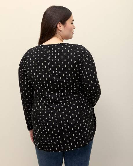 V-Neck Tunic with Princess Seams