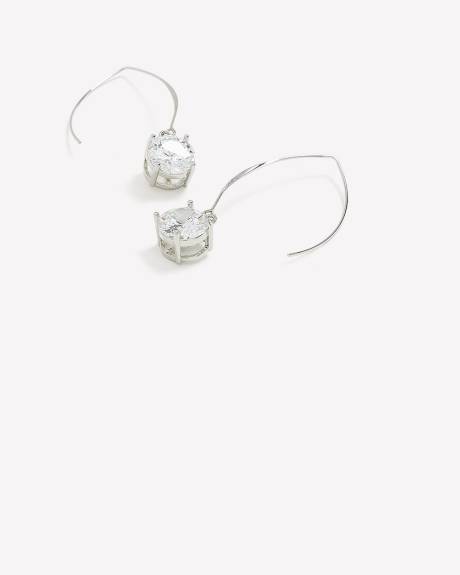 Cubic Zirconia Single Earrings