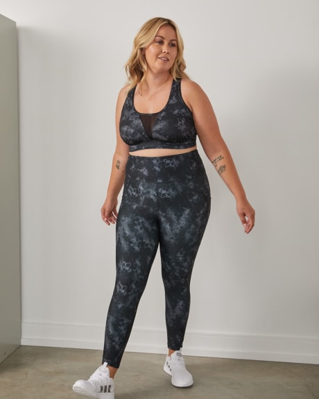 Responsible Printed Crop Top, Low-Impact - ActiveZone