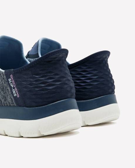 Wide Width, Mesh Slip-On Sneakers - Skechers