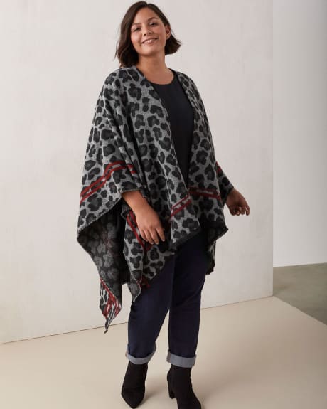 Leopard-Print Cape - In Every Story