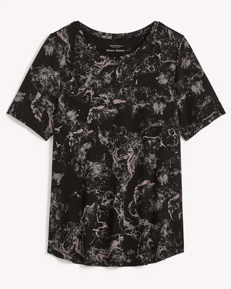 T-shirt imprimé, coupe moderne - Addition Elle - Essentiels PENN.