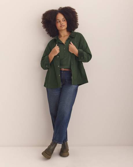 Manteau heritage en toile