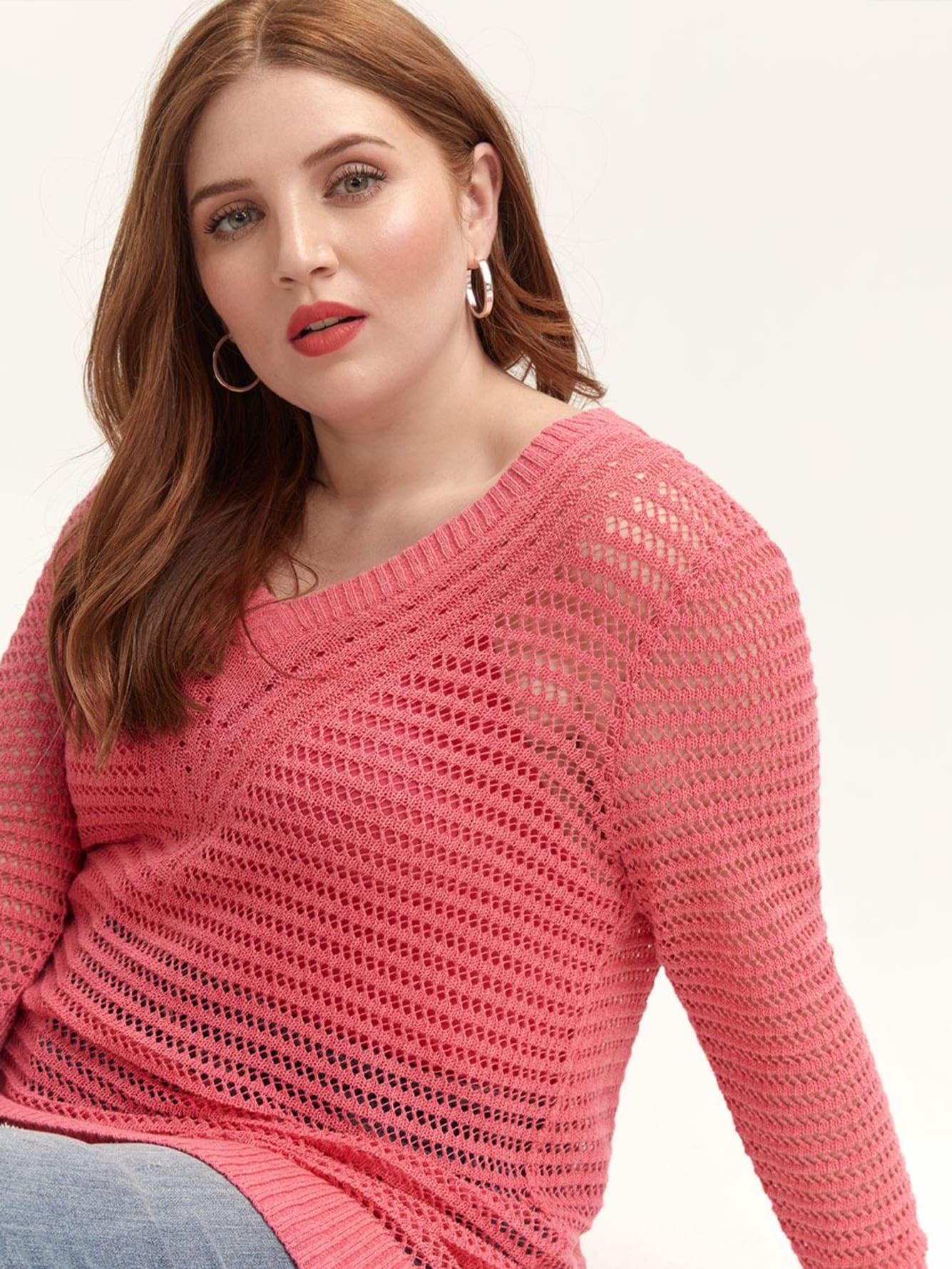 Open Knit Sweater Penningtons