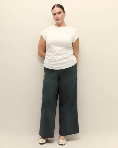 Responsible, Petite, High-Waisted Ultra Wide-Leg Jeans - Addition Elle