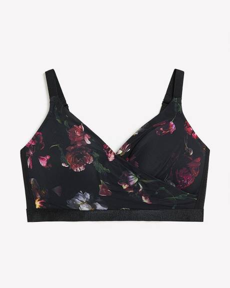 Floral Wireless Padded Lounge Bra - Déesse Collection