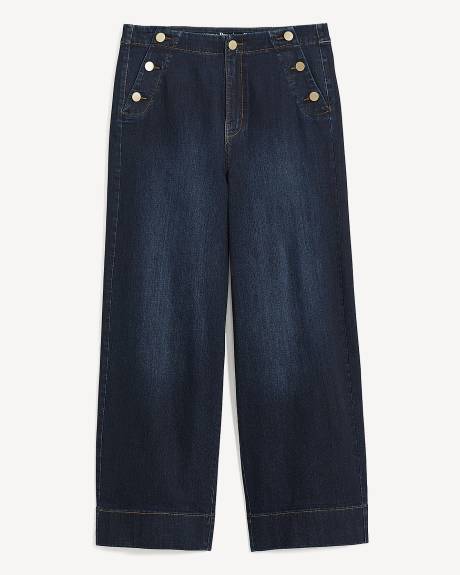 Responsible, High-Waisted Ultra Wide-Leg Sailor Jeans - Addition Elle