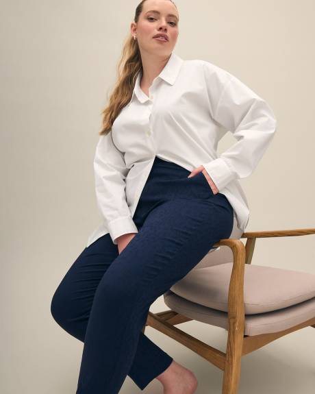 Jacquard Savvy Skinny-Leg Pants - PENN. Essentials
